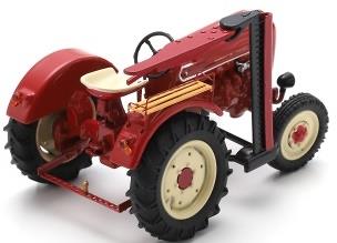 【2024年12月以降発売予定】 Schuco 450731800 1/43 Porsche Junior tractor with mower