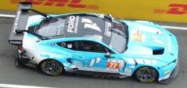 【2025年3月発売予定】  Spark  18S659  1/18  Ford Mustang GT3 No.77 PROTON COMPETITION Le Mans 24H 2024 B. Barker - R. Hardwick - Z. Robichon