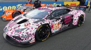 【2025年4月発売予定】  Spark  18S660  1/18  Lamborghini Huracán GT3 Evo2 No.85 IRON DAMES Le Mans 24H 2024 S. Bovy - M. Gatting - R. Frey