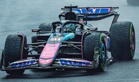 【2025年4月発売予定】 Spark S9551 1/43 BWT Alpine F1 Team A524 No.31 2nd Brazilian GP 2024 Esteban Ocon