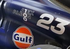 Spark S9559 1/43 Williams Racing FW46 No.23 US GP 2024 Alex Albon (100th Race)