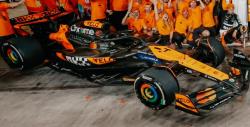 Spark S9571 1/43 McLaren MCL38 No.4 & No.81 Constructor Champion 2024 Lando Norris  & Oscar Piastri  2 cars set