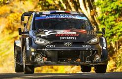 【2025年6月以降発売予定】 Spark S6881 1/43 TOYOTA GR Yaris Rally1 HYBRID No.17 TOYOTA GAZOO Racing WRT 2nd Rally Japan 2024 S. Ogier - V. Landais