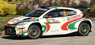 【発売中止】 Spark S6885 1/43 TOYOTA GR Yaris Rally 2 No.30 Castrol MEM Rally Team Rally Japan 2024 C. Ingram - A. Kihurani - 2024 British Rally Championship Drivers' Champion