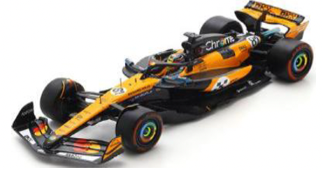 Spark S9621 1/43 McLaren MCL39 No.81 McLaren Formula 1 Team Winner Spanish GP 2025 Oscar Piastri