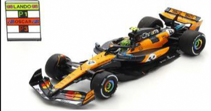 Spark S9622 1/43 McLaren MCL39 No.4 McLaren Formula 1 Team Winner Monaco GP 2025  Lando Norris