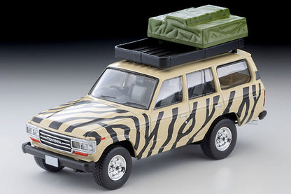 【2026年7月発売予定】 TLV 1/64 海洋堂×トミカリミテッド ヴィンテージ ジオコレ64 #カースナップ31a サファリ3 (トヨタ ランドクルーザー60付属)
