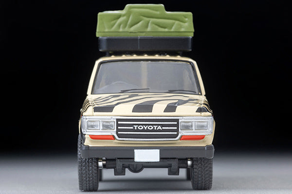 【2026年7月発売予定】 TLV 1/64 海洋堂×トミカリミテッド ヴィンテージ ジオコレ64 #カースナップ31a サファリ3 (トヨタ ランドクルーザー60付属)