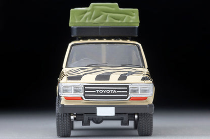 【2026年7月発売予定】 TLV 1/64 海洋堂×トミカリミテッド ヴィンテージ ジオコレ64 #カースナップ31a サファリ3 (トヨタ ランドクルーザー60付属)