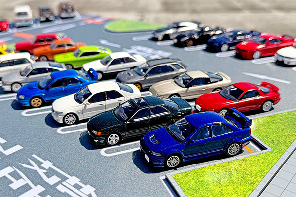 TLV 1/64 トミカラマ ヴィンテージ12a 大黒パーキングエリア マットA