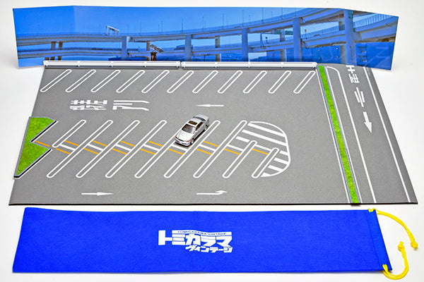 TLV 1/64 トミカラマ ヴィンテージ13a 大黒パーキングエリア マットB