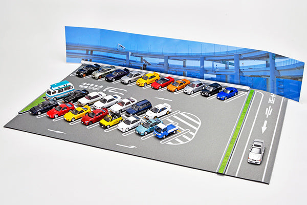 TLV 1/64 トミカラマ ヴィンテージ13a 大黒パーキングエリア マットB