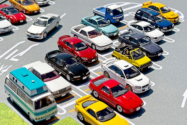 TLV 1/64 トミカラマ ヴィンテージ13a 大黒パーキングエリア マットB