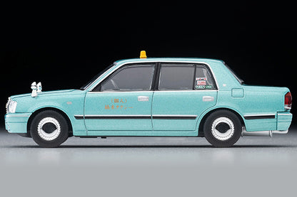 【2026年9月発売予定】 TLV 1/64 ジオコレ64 #カースナップ04c タクシー乗リ場(トヨタ クラウンセダン付属)