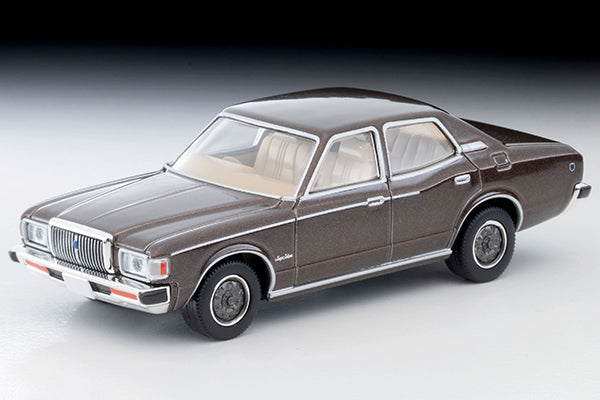 【2027年2月発売予定】 TLV 1/64 LV-N83c トヨタ クラウン 4ドア ピラードハードトップ 2000 スーパーサルーン エクストラ (茶) 78年式
