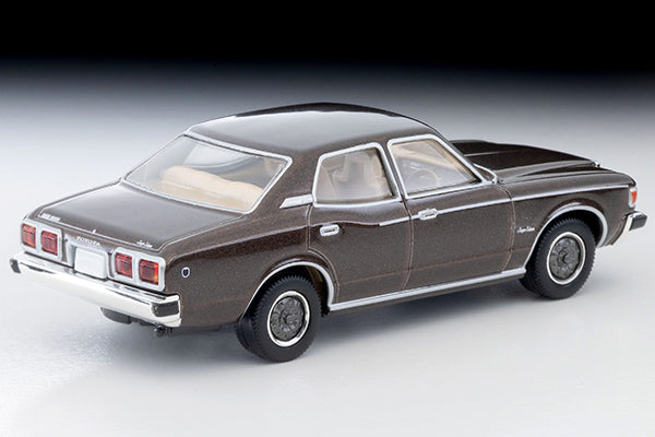 【2027年2月発売予定】 TLV 1/64 LV-N83c トヨタ クラウン 4ドア ピラードハードトップ 2000 スーパーサルーン エクストラ (茶) 78年式
