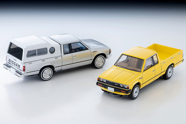 【2027年2月発売予定】 TLV 1/64 LV-N373b ダットサン トラック キングキャブ GL (黄) 83年式