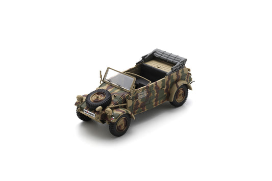 【2026年6月以降発売予定】 Schuco 35U00003 1/35 Kübelwagen Type 82, German Army, camouflage