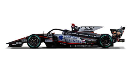 38 阪口 晴南 Sena Sakaguchi VERTEX PARTNERS CERUMO・INGING SUPER FORMULA  2024 SF23 Spark SFJ037 1/43