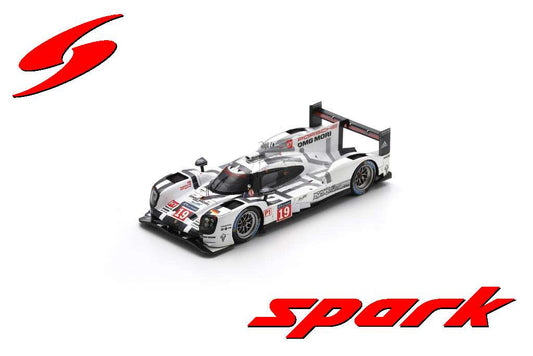 【2025年7月発売予定】 Spark 43LM15 1/43 Porsche 919 Hybrid n.19 LMP1 Winner Le Mans 24H 2015  Porsche Team - Winner Le Mans 2015 N. Hulkenberg - E. Bamber - N. Tandy
