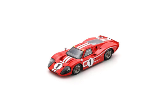 【2026年6月発売予定】 Spark 43LM67 1/43 Ford MK IV No.1 Winner 24H Le Mans 1967 D. Gurney - A. J. Foyt