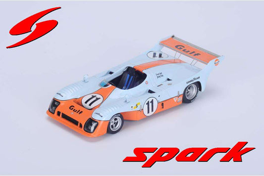 Spark 43LM75 1/43 Gulf-Mirage GR8 No.11 Winner Le Mans 24H 1975 J. Ickx - D. Bell