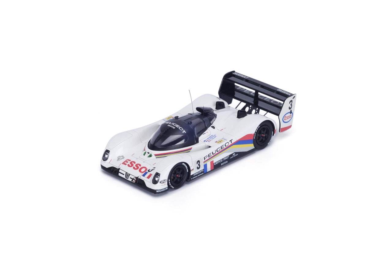 【2026年6月発売予定】 Spark 43LM93 1/43 Peugeot 905 No.3 Winner 24H Le Mans 1993 E. Hélary - C. Bouchut - G. Brabham