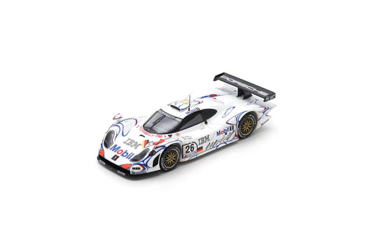 【2026年6月発売予定】 Spark 43LM98 1/43 Porsche 911 GT1 No.26 Winner 24H Le Mans 1998  A. McNish - L. Aïello - S. Ortelli