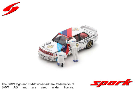 Spark 43NUR1989 1/43 BMW M3 E30 No.35 Winner 24H Nürburgring 1989 R. Ravaglia - E. Pirro - F. Giroix