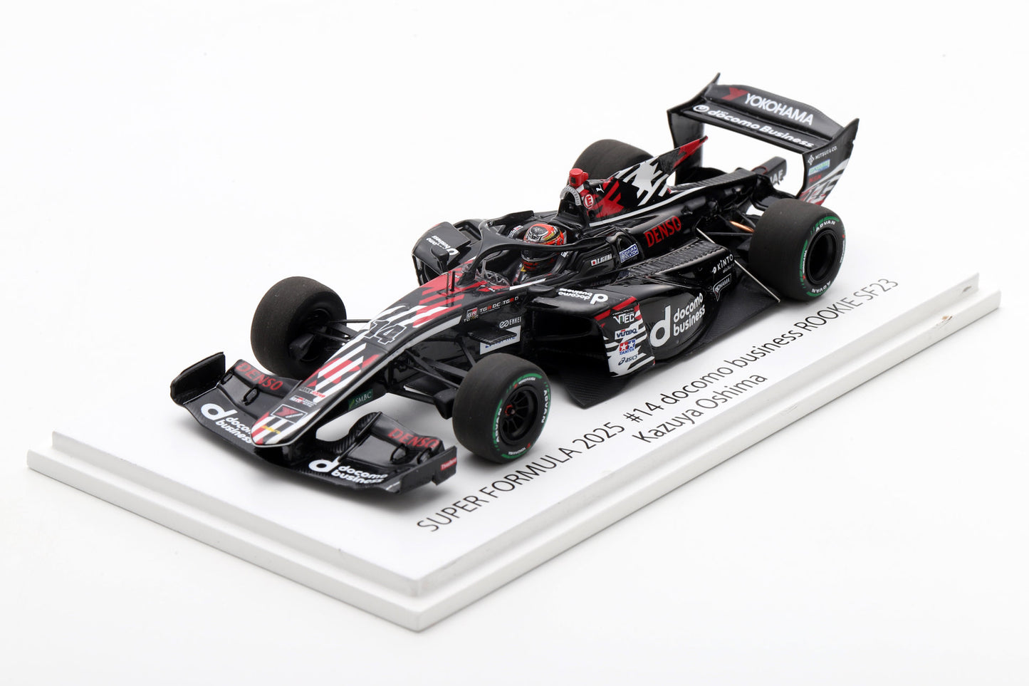14 大嶋 和也 Kazuya Oshima  docomo business ROOKIE SUPER FORMULA 2025 SF23 Spark 43SF2514
