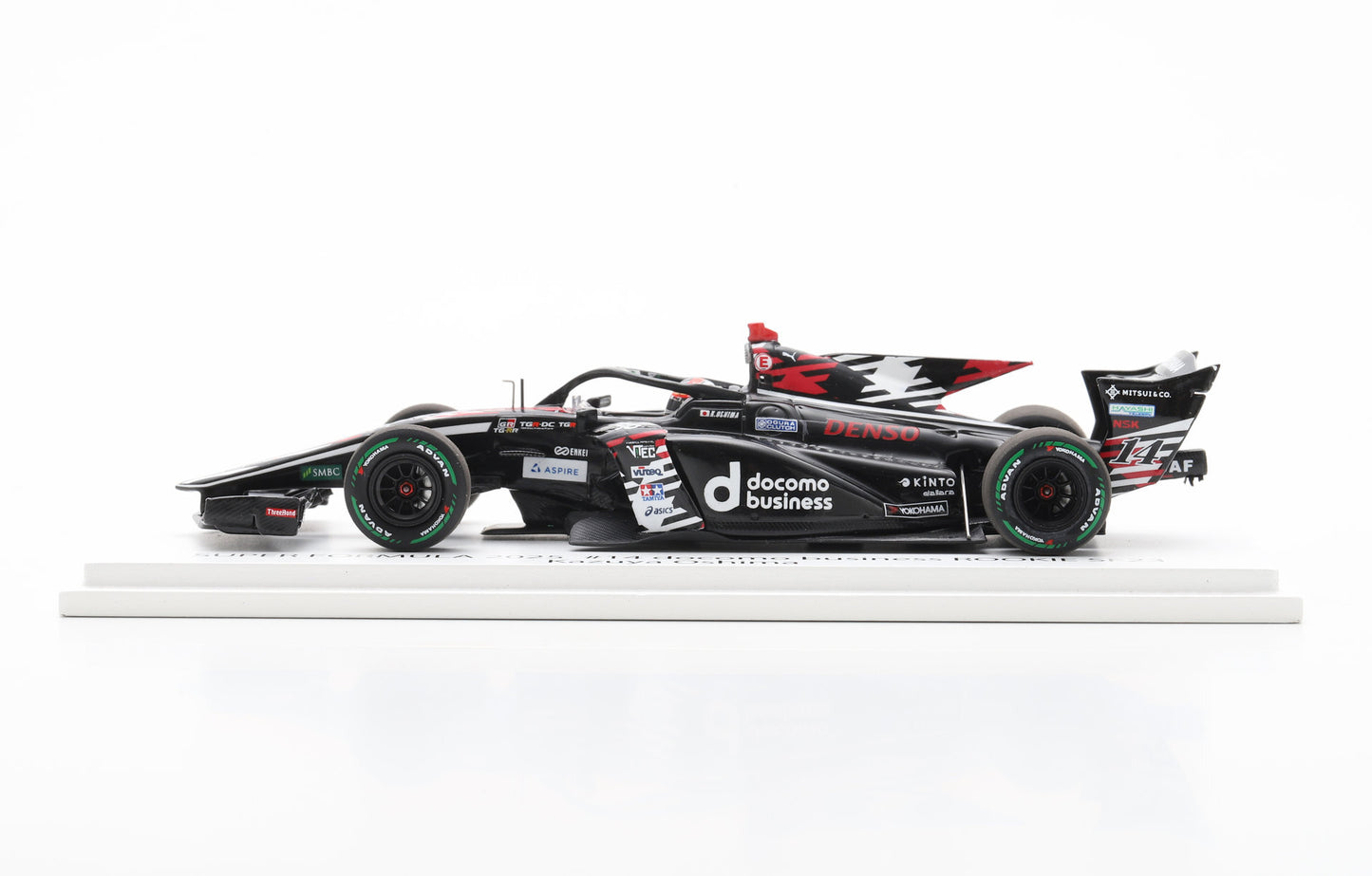 14 大嶋 和也 Kazuya Oshima  docomo business ROOKIE SUPER FORMULA 2025 SF23 Spark 43SF2514