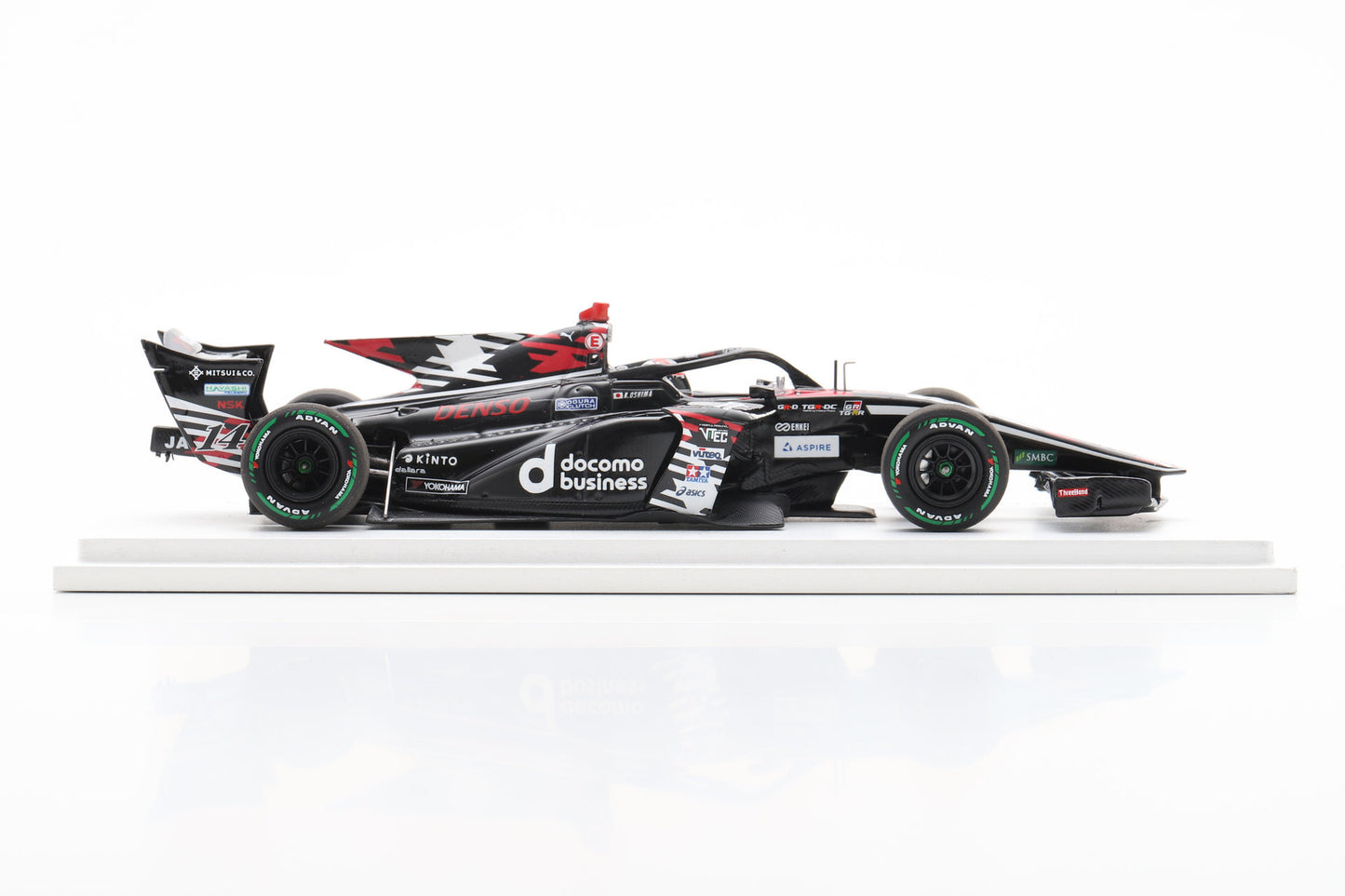 14 大嶋 和也 Kazuya Oshima  docomo business ROOKIE SUPER FORMULA 2025 SF23 Spark 43SF2514