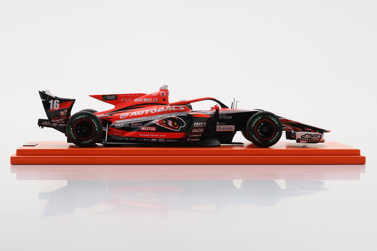 スパーク 1/43 2022 野尻智紀 16 野尻 智紀 Tomoki Nojiri TEAM MUGEN SUPER FORMULA 2025 SF23