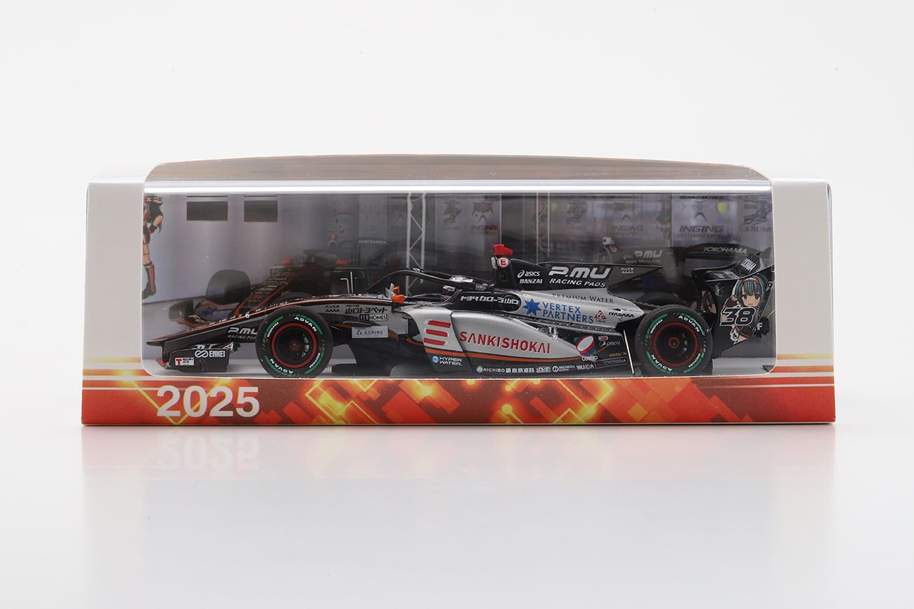 38 阪口 晴南 Sena Sakaguchi SANKi VERTEX PARTNERS CERUMO・INGING SUPER FORMULA 2025 SF23 Spark 43SF2538