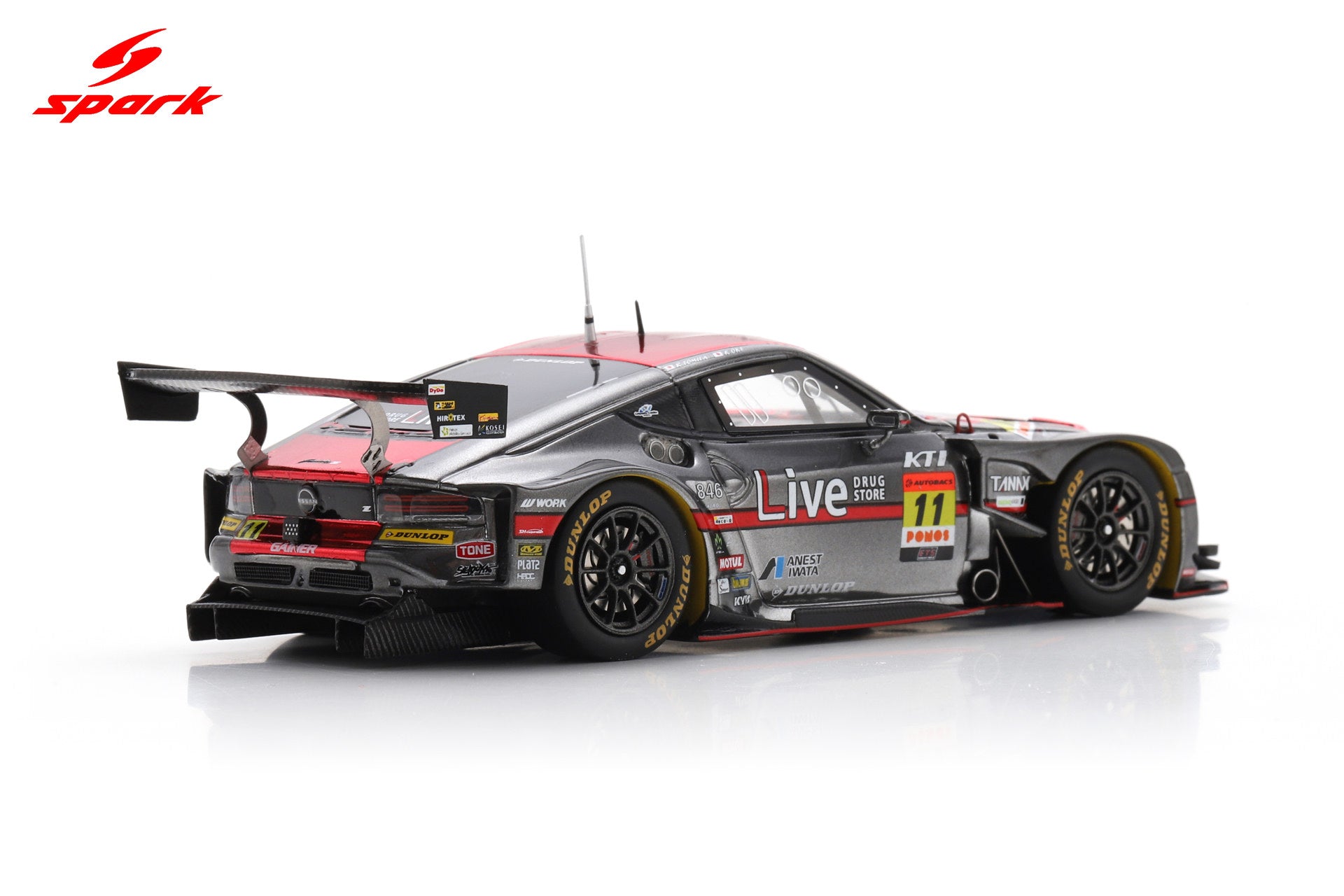 Spark 43SGT25011 1/43 GAINER TANAX Z GAINER No.11 GT300 SUPER GT