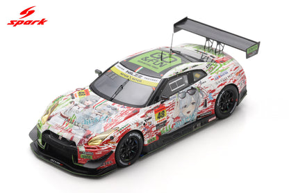 Spark 43SGT25048 1/43 Datsumou K's Frontier GO & FUN NekoNeko GT-R NILZZ RACING No.48 GT300 SUPER GT 2025 T. Ida - Y. Shibata