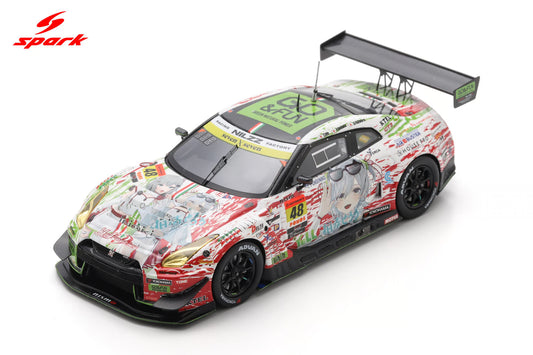 Spark 43SGT25048 1/43 Datsumou K's Frontier GO & FUN NekoNeko GT-R NILZZ RACING No.48 GT300 SUPER GT 2025 T. Ida - Y. Shibata