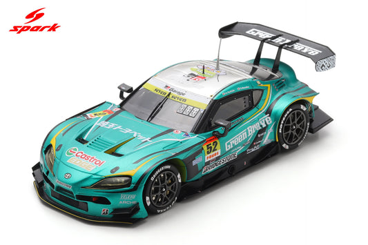 Spark 43SGT25052 1/43 Green Brave GR Supra GT Saitama Green Brave No.52 GT300 SUPER GT 2025 H. Yoshida - S. Nonaka