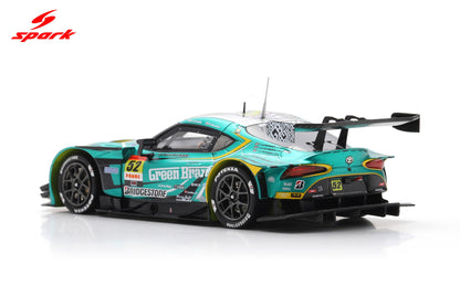 Spark 43SGT25052 1/43 Green Brave GR Supra GT Saitama Green Brave No.52 GT300 SUPER GT 2025 H. Yoshida - S. Nonaka