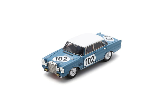 Spark 43SPA1964 1/43 Mercedes-Benz 300 SE No.102 Winner 24H Spa 1964 R. Crevits - G. Gosselin