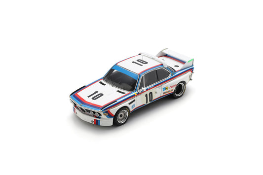 【2024年10月以降発売予定】 Spark 43SPA1973 1/43 BMW 3.0 CSL No.10 Winner 24H Spa 1973 D. Quester - T. Hezemans