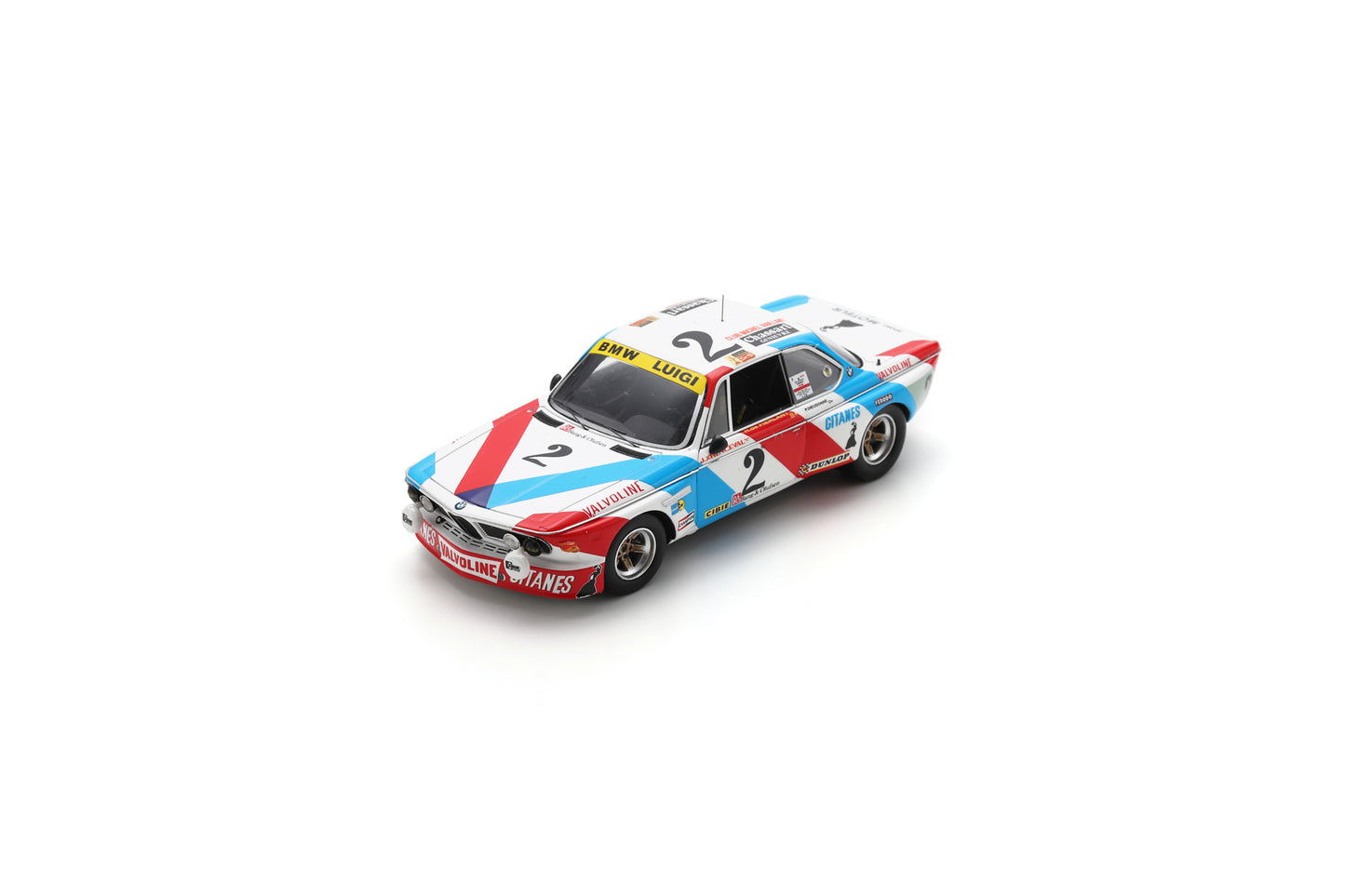 【2026年4月以降発売予定】 Spark 43SPA1975 1/43 BMW 3.0CSi No.2 Winner Spa 24H 1975
Jean Xhenceval -H. de Fierlant