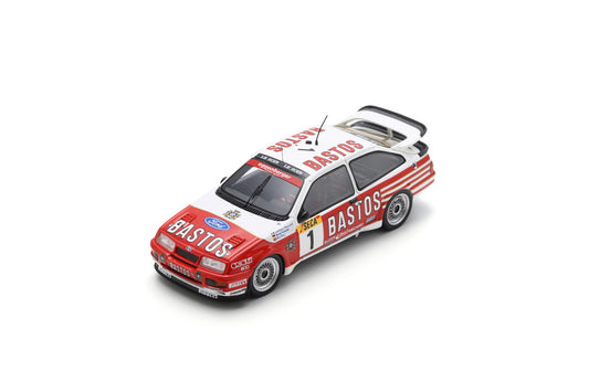 Spark 43SPA1989 1/43 Ford Sierra RS500 Cosworth No.1 Eggenberger Bastos Racing Team Winner 24H Spa 1989 W. Percy - G. Brancatelli - B. Schneider
