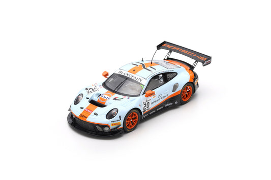 【2024年6月以降発売予定】 Spark 43SPA2019 1/43 Porsche 911 GT3 R No.20 GPX Racing Winner 24H Spa 2019 R. Lietz - M. Christensen - K. Estre