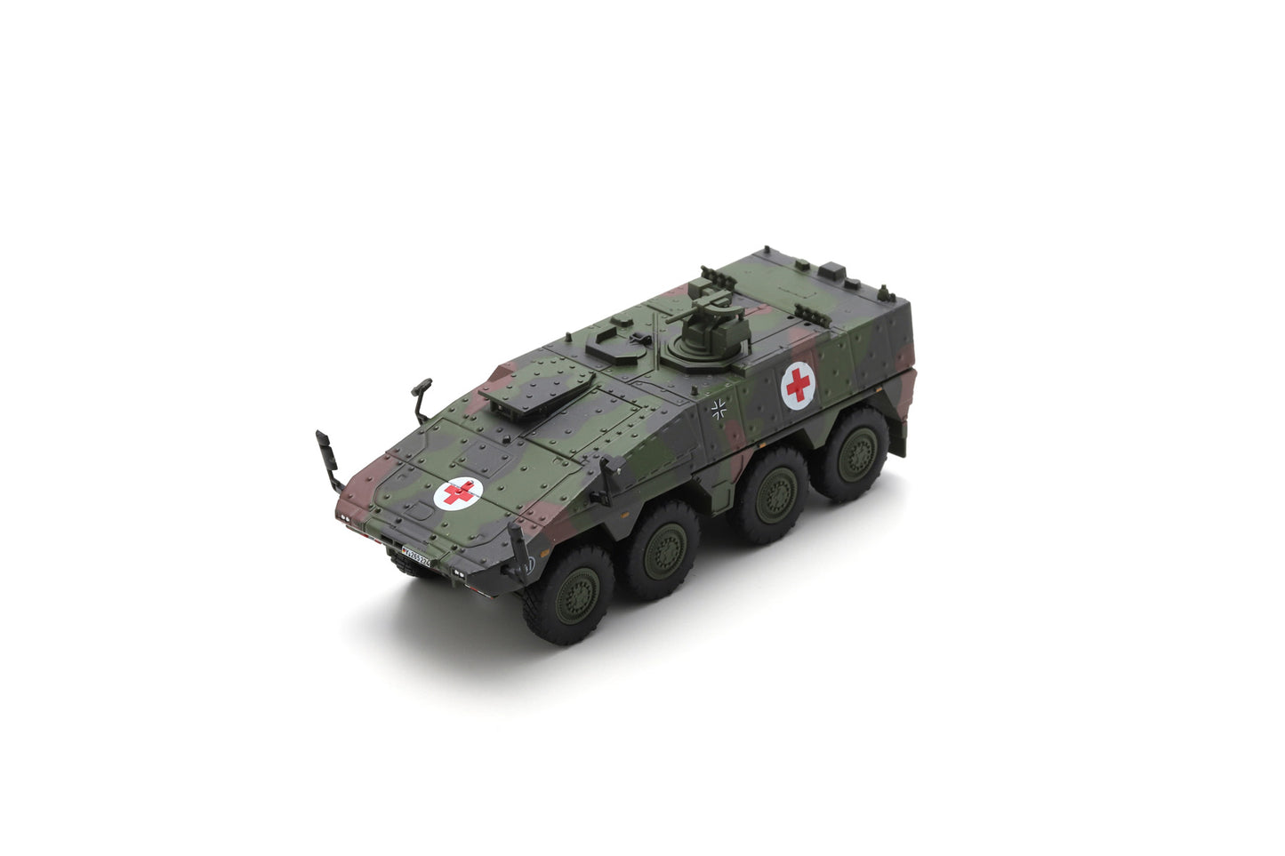 【2024年10月以降発売予定】 Schuco 452680300 1/87 Tank BOXER, German Army Medic Unit