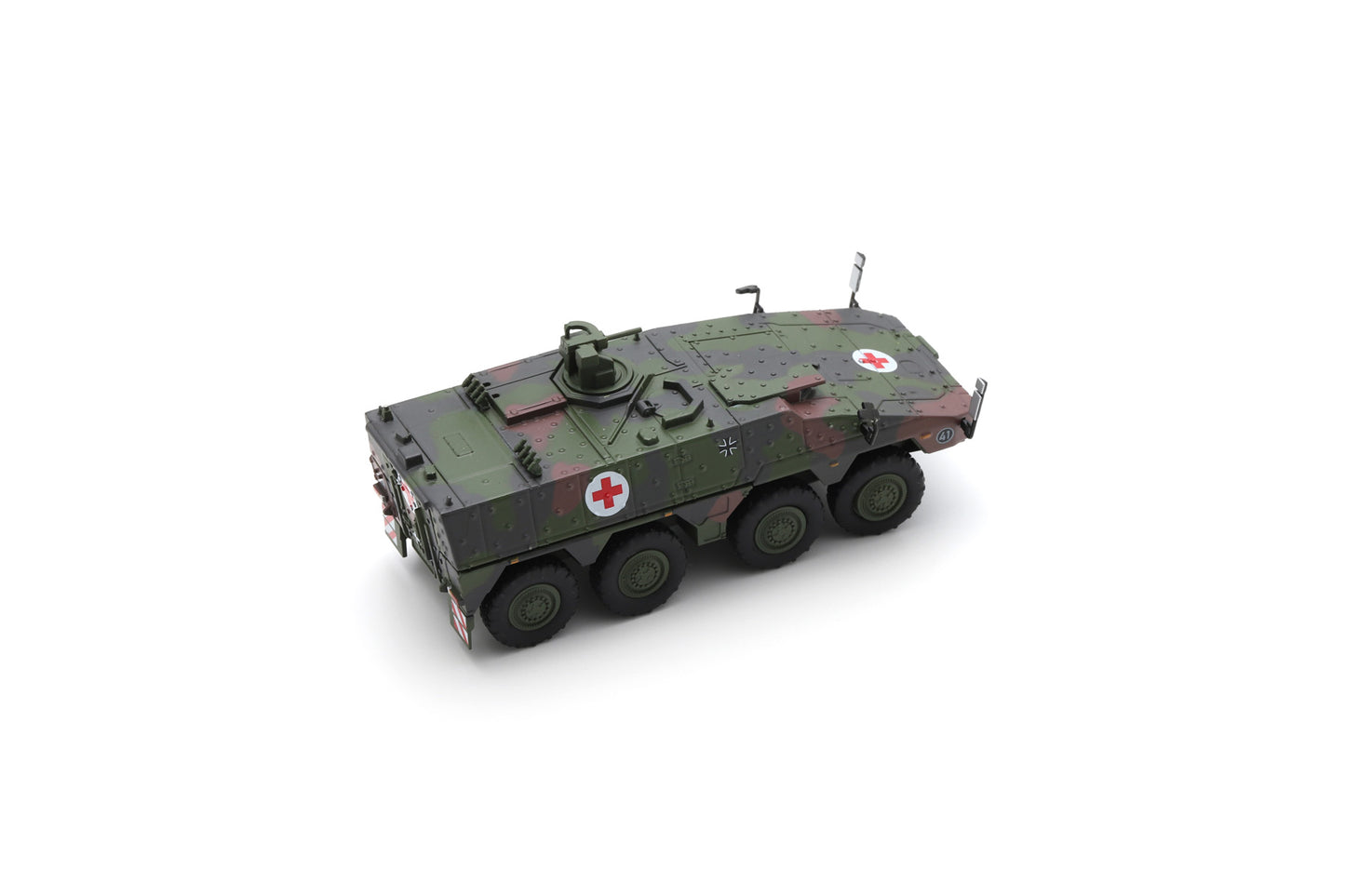 【2024年10月以降発売予定】 Schuco 452680300 1/87 Tank BOXER, German Army Medic Unit