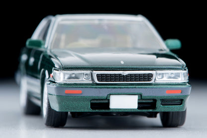 TLV 1/64 LV-N238c 日産ローレル ツインカム24V メダリスト (緑)89年式