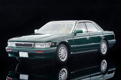 TLV 1/64 LV-N238c 日産ローレル ツインカム24V メダリスト (緑)89年式