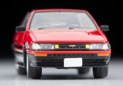 TLV NEO 1/64 LV-N304a トヨタ カローラレビン 2ドア GT-APEX 85年式（赤／黒）