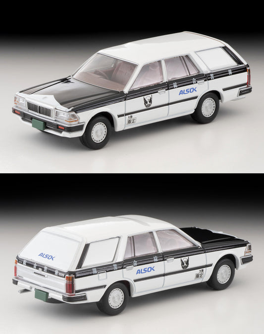 【2024年12月発売予定】 TLV 1/64 LV-N331a 日産 セドリック バン 現金輸送車 (ALSOK)